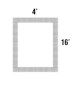 4' X 16' Predator Prevention System 