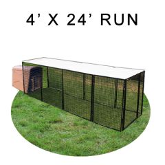 Coop DeVille Chicken Coop With 4' X 24' Run (Ultimate)