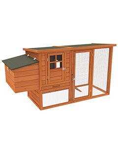 62" x 24" x 33" Pioneer Hutch Chicken Coop