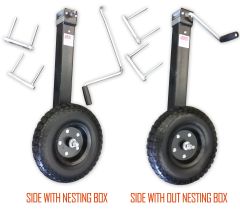 Mobile Chicken Tractor Jacks & Wheels