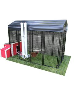Value Chicken Coop With 4' X 8' Chicken Run (ULTIMATE)