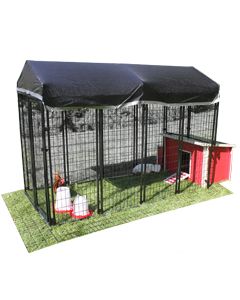 Value Chicken Coop With 4' X 8' Chicken Run (COMPLETE)