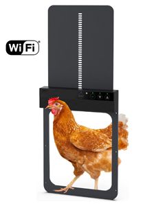 Wi-Fi Automatic Chicken Coop Door Predator Resistant 