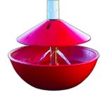 Automatic Bird Fount Waterer w/Bowl Guard