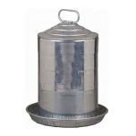 3 Gallon Galvanized Steel Waterer