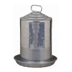3 Gallon Galvanized Steel Waterer